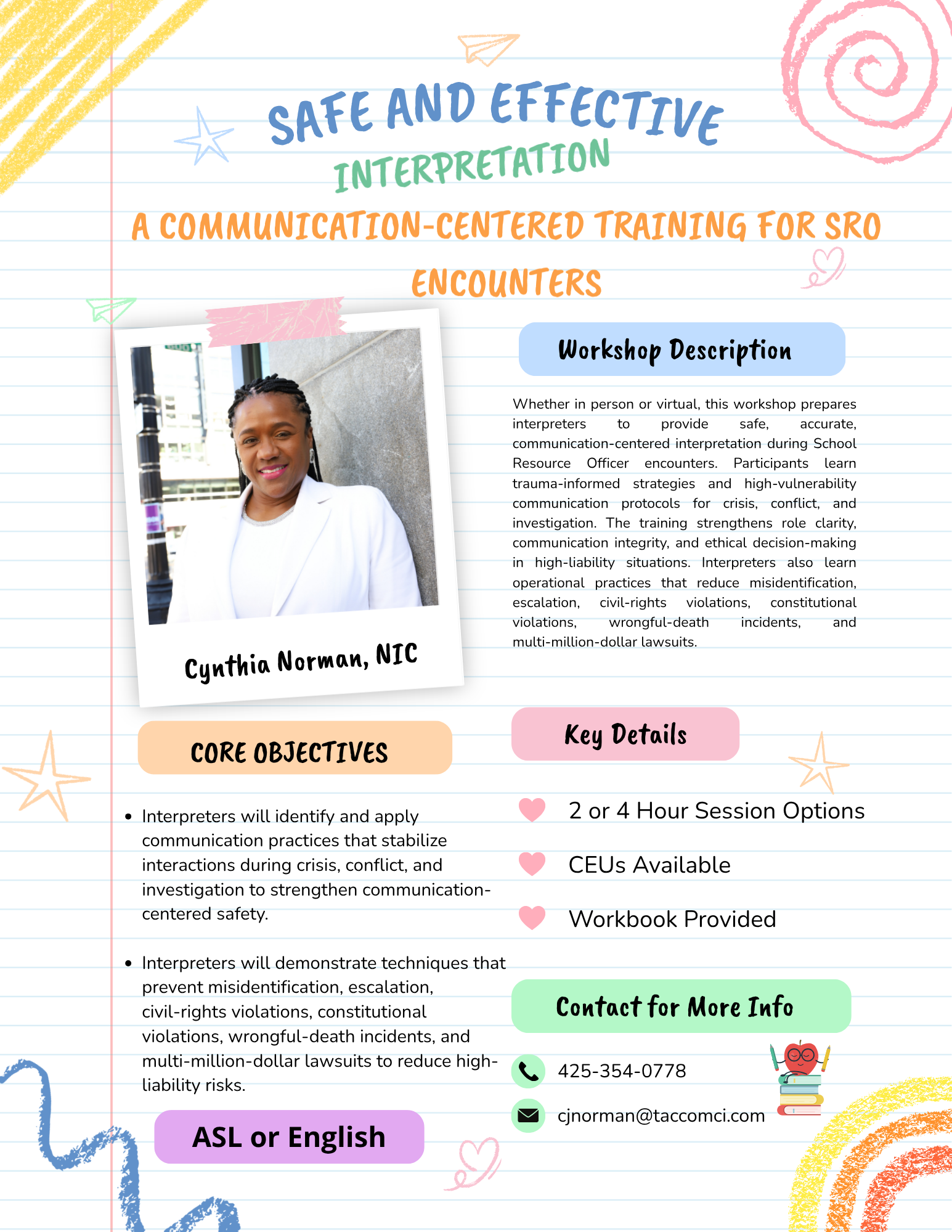 Training for Interpreters