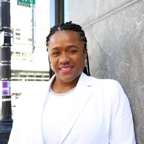 photo white suit h street zoomed in